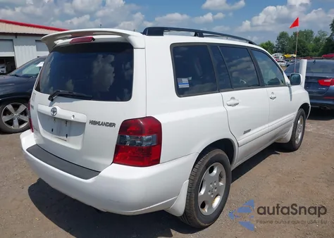 2007 Toyota Highlander Limited V6 from USA, damaged, VIN JTEEP21A970224118